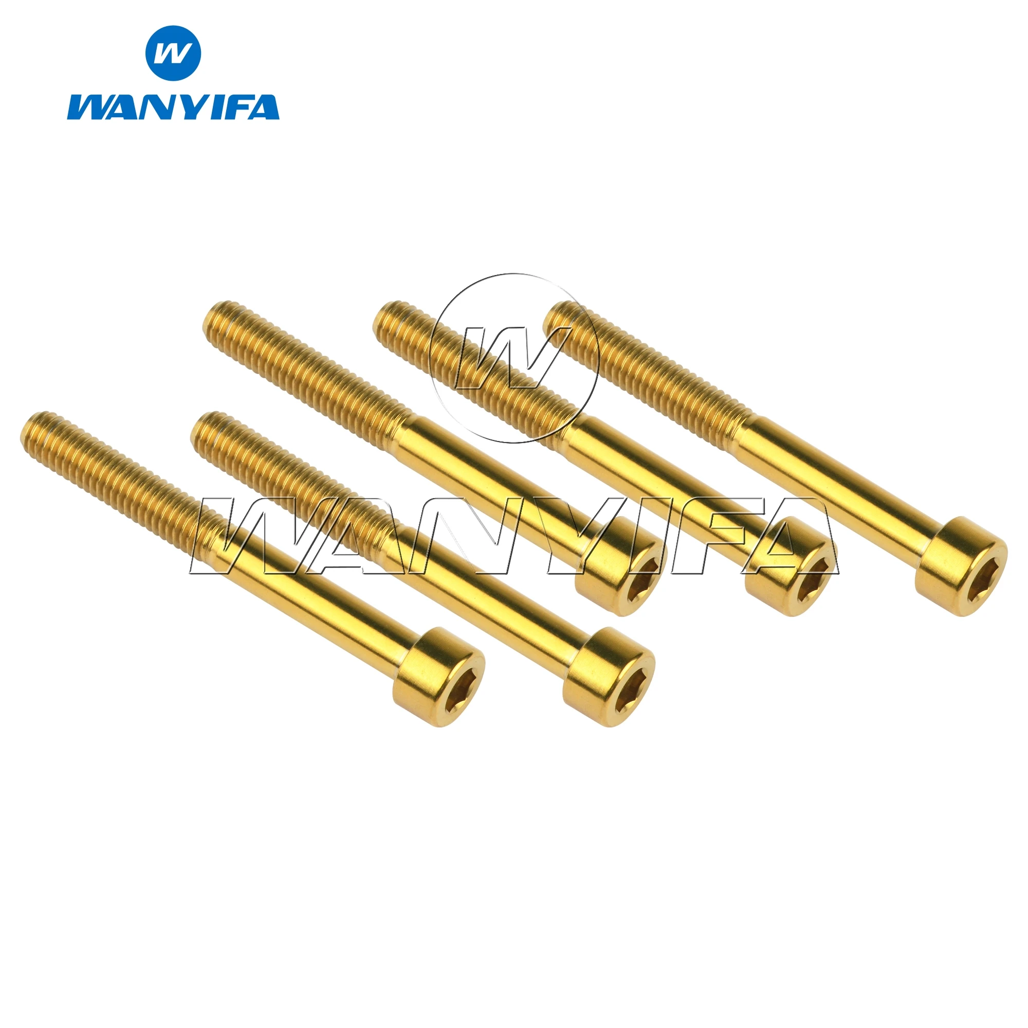 Титановый титановый болт Wanyifa M6X60 мм шестигранный винт аксессуары для