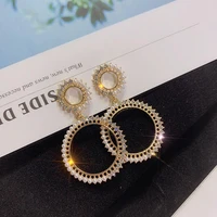 2019 promotion oorbellen pendientes mujer 925 fashion jewelry earrings crystal from swarovskis design attractive woman charm
