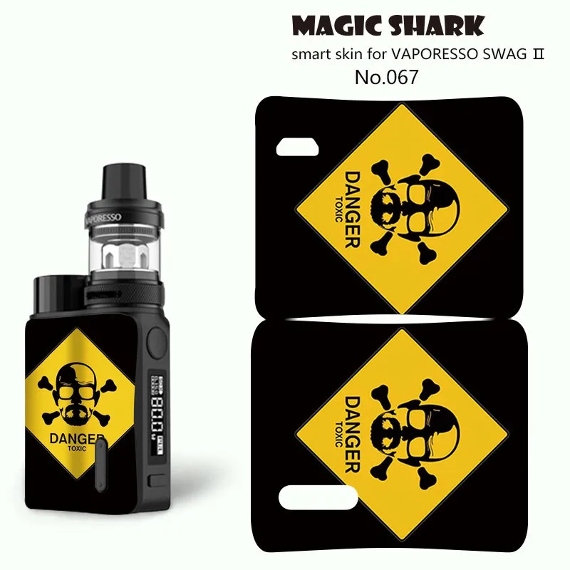 Волшебная Акула 2.5D стерео живопись Череп медведь сексуальный женский стикер