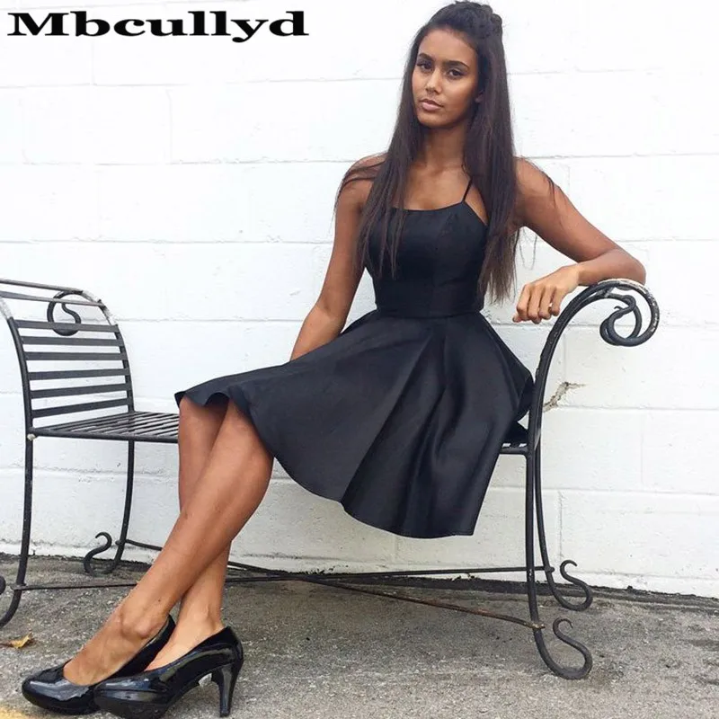 

Mbcullyd Sexy Backless Homecoming Dress For Girls 2023 Short Knee Length Graduation Dress Plus Size Prom Dresses Custom Made