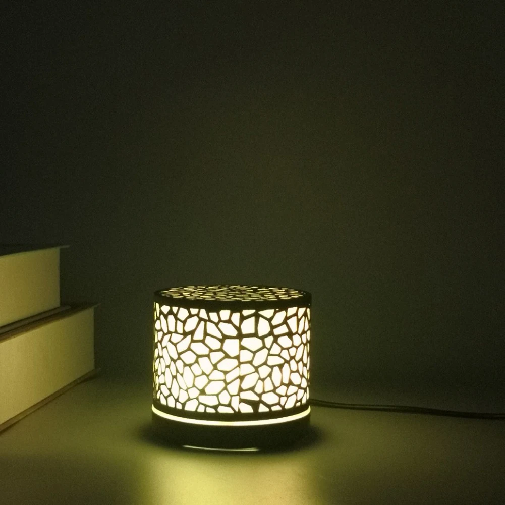 

Hollow-out CoverHumidifier USB Air Purifier with 7 Color Light Atomization Home Car Mist Maker Night Lamp Office Air Purifier