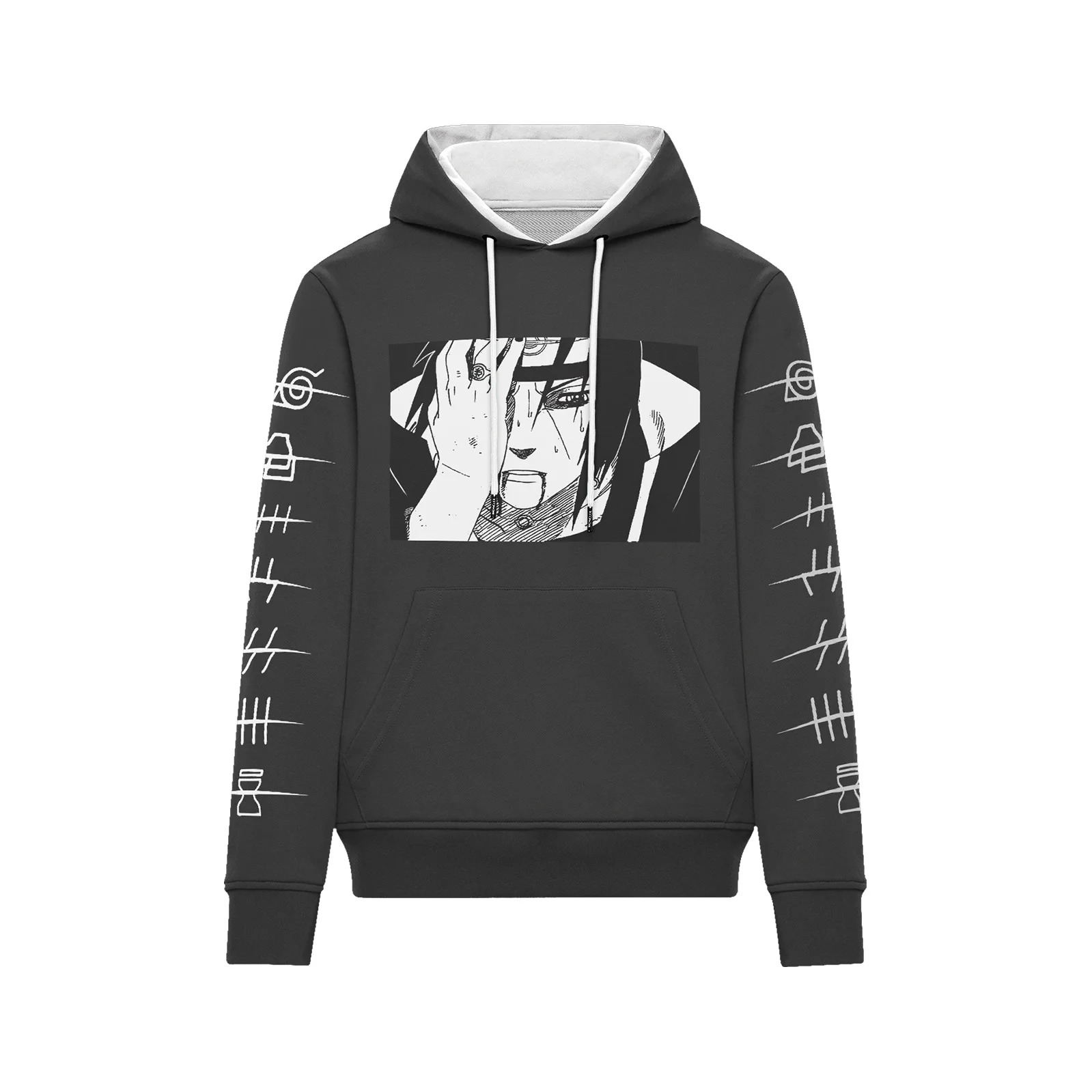 

Naruto Manga Hoodie Men's Women's Sweat Harajuku Sportswear Casual trend street campus style men's sweatshirt