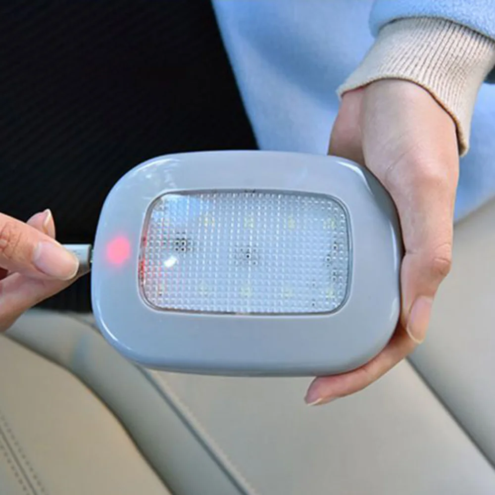 

Night Light Car Led Roof Lamp Auto Interior Car Dome Reading Light Touch USB Charging Atmosphere Lamp Welcome Lights Trunk Lamp