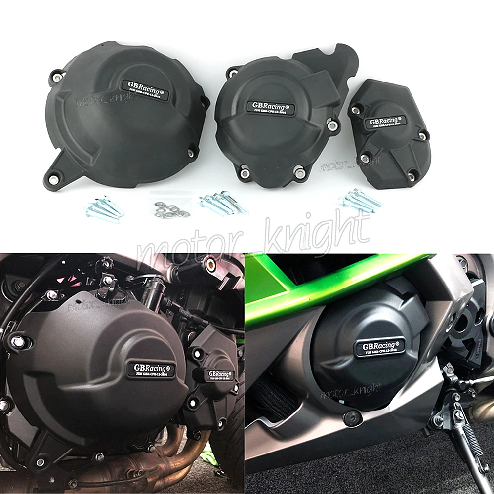 

Motorcycle Fit GBRacing For KawasakiZ1000/SX 2011-2019 & Ninja 1000SX 2020 Engine Case Cover Set
