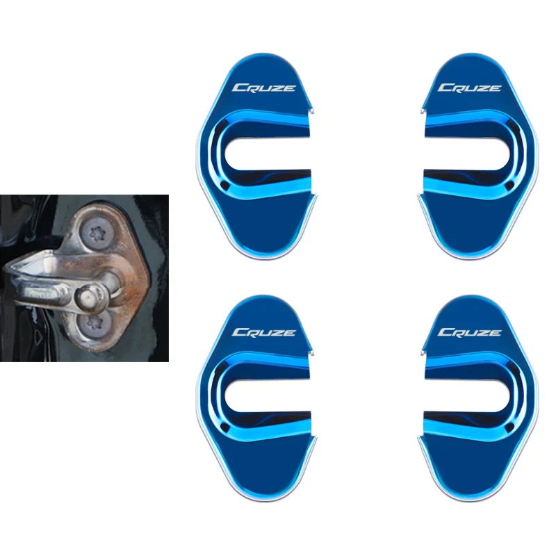 4 шт. крышка дверного замка автомобиля защитная пряжки Антикоррозийные