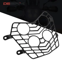 desrik motorcycle aluminium headlight protector grille guard cover protection grill for yamaha tenere 700 tenere 700 tenere700
