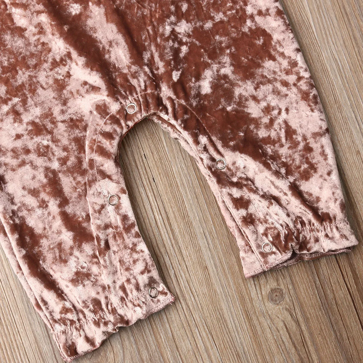 2019 бархатный комбинезон с длинными рукавами и воротником в виде листьев лотоса