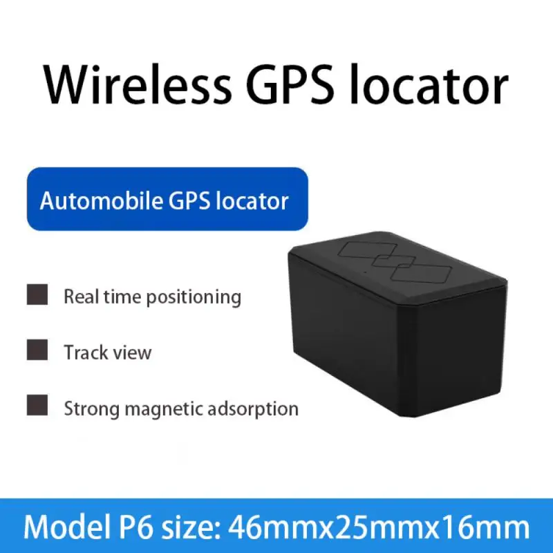 

Black GPS Tracker Car 950mAh 180 Days Standby 2G Vehicle Tracker GPS Locator Waterproof Magnet Voice Monitor Free Web APP