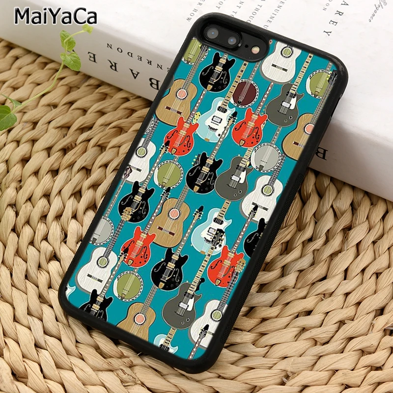 Чехол для телефона MaiYaCa с гитарой iPhone 5 6S 7 8 plus 11 12 Pro X XR XS Max Samsung Galaxy S7 S8 S9 S10 |