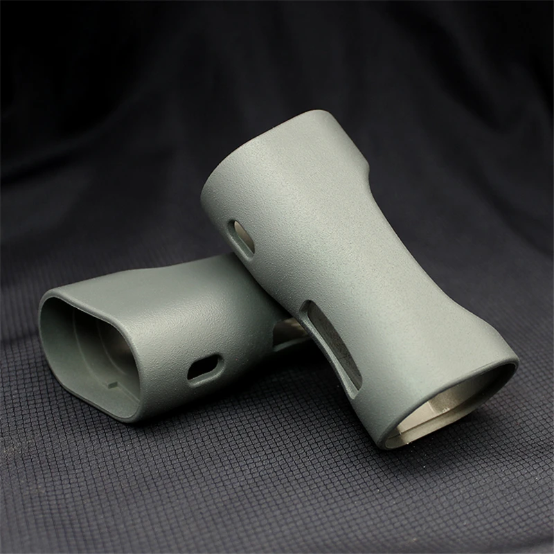 

Decorative protection cover shell for SXK Style Cinque Terre 70w Mod ABS material grey white color vape Accessories