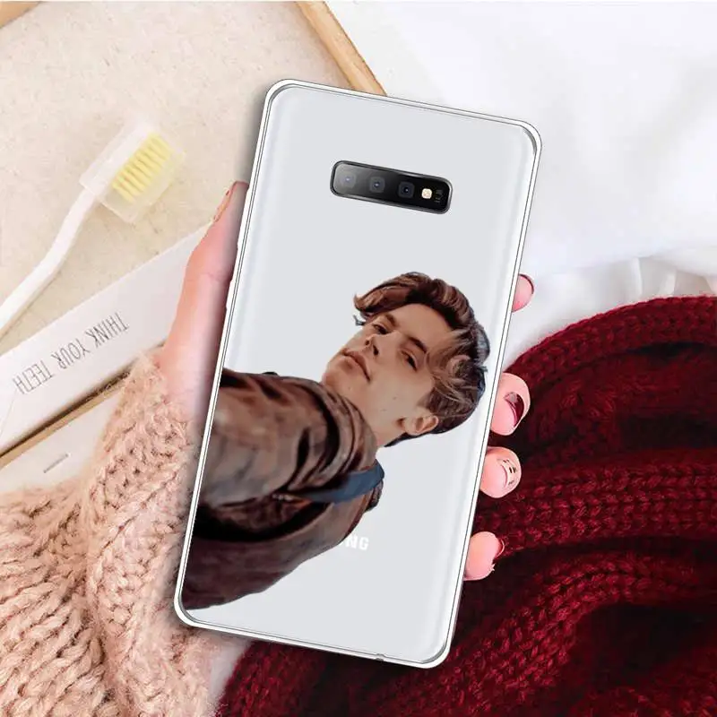 

Leonardo Dicaprio Aesthetic Phone Case Transparent For Samsung Galaxy A 71 21s S note 8 9 10 plus 20 ultra
