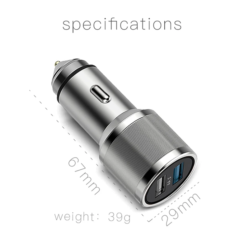 HKHUIBANG автомобильное зарядное устройство USB быстрое QC 3 0 для iPhone 11 Pro /Xiaomi /Huawei /Samsung