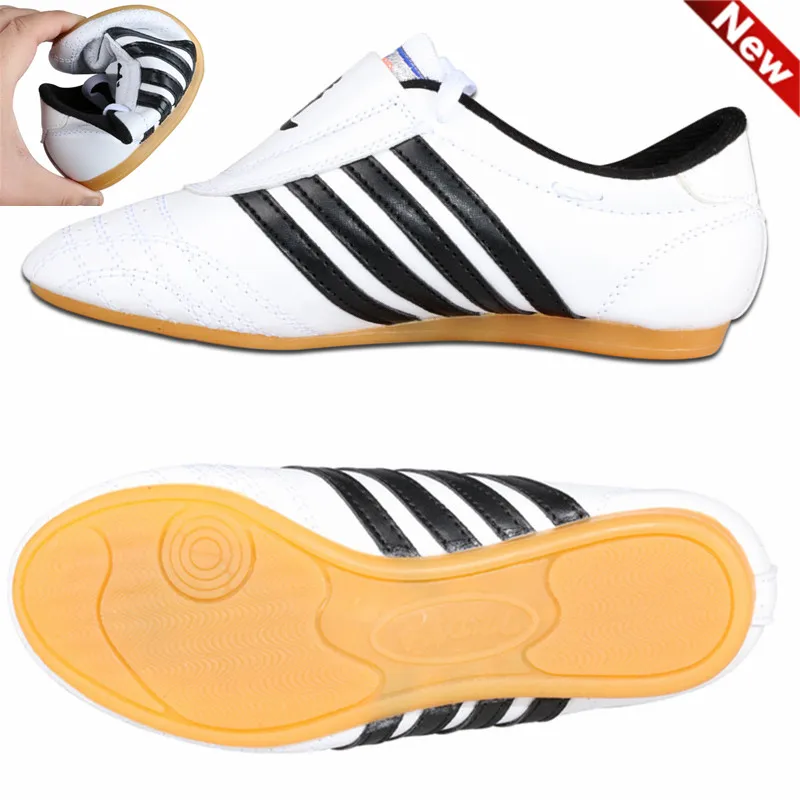 

GINGPAI Taekwondo Karate Shoes Adult Child Kids Breathable Martial Art Competition Sneaker Performance Training WTF Sports Shoes