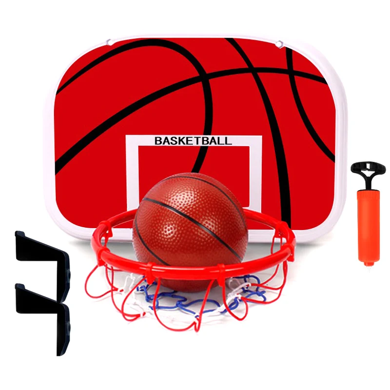 Новинка Детский комплект баскетбольных обручей в подвесном стиле регулируемая