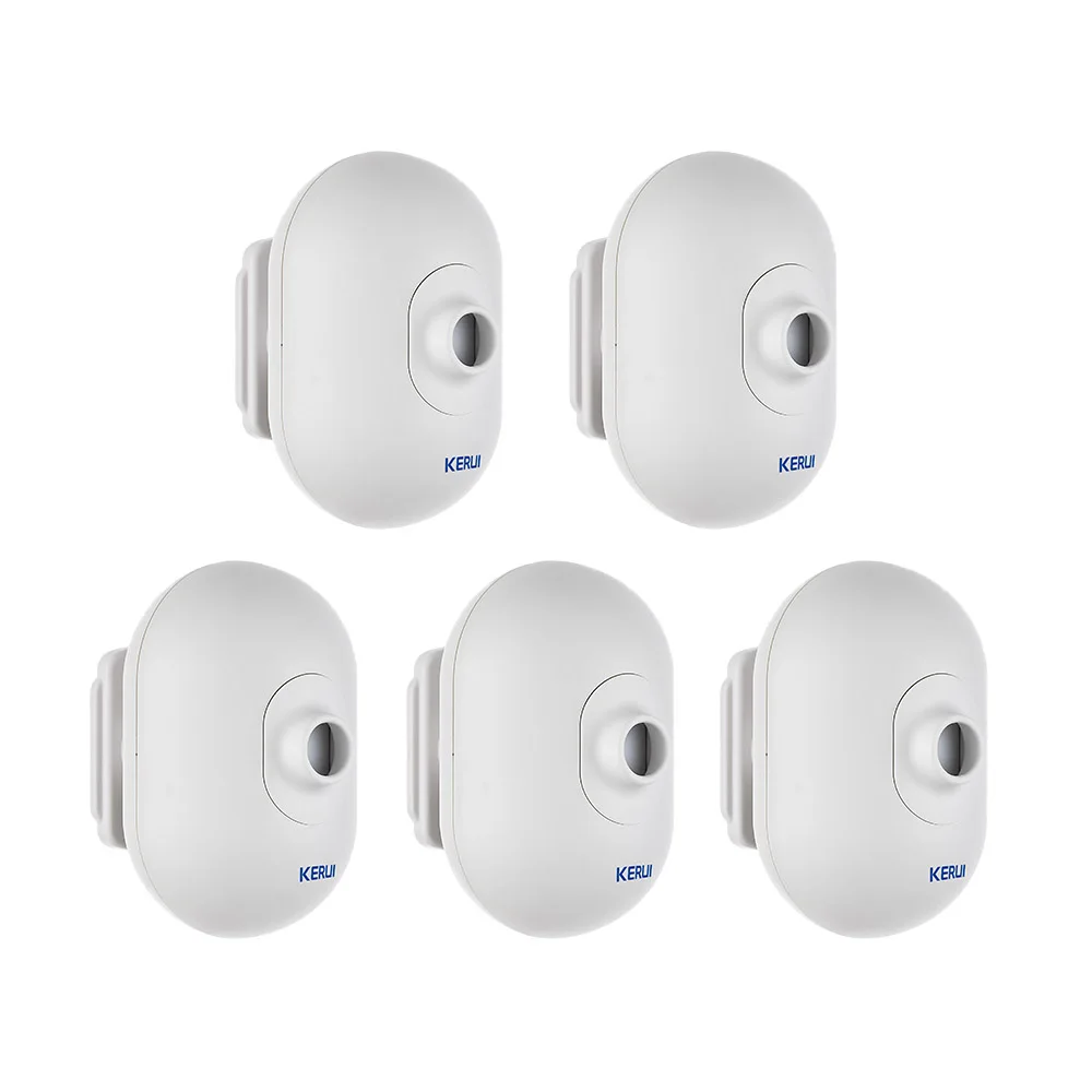 5 pcs KERUI P861 Открытый водонепроницаемый PIR датчик движения Детектор подъездной дороги гаража охранная сигнализация для охранной сигнализации системы - Цвет: 5 pcs