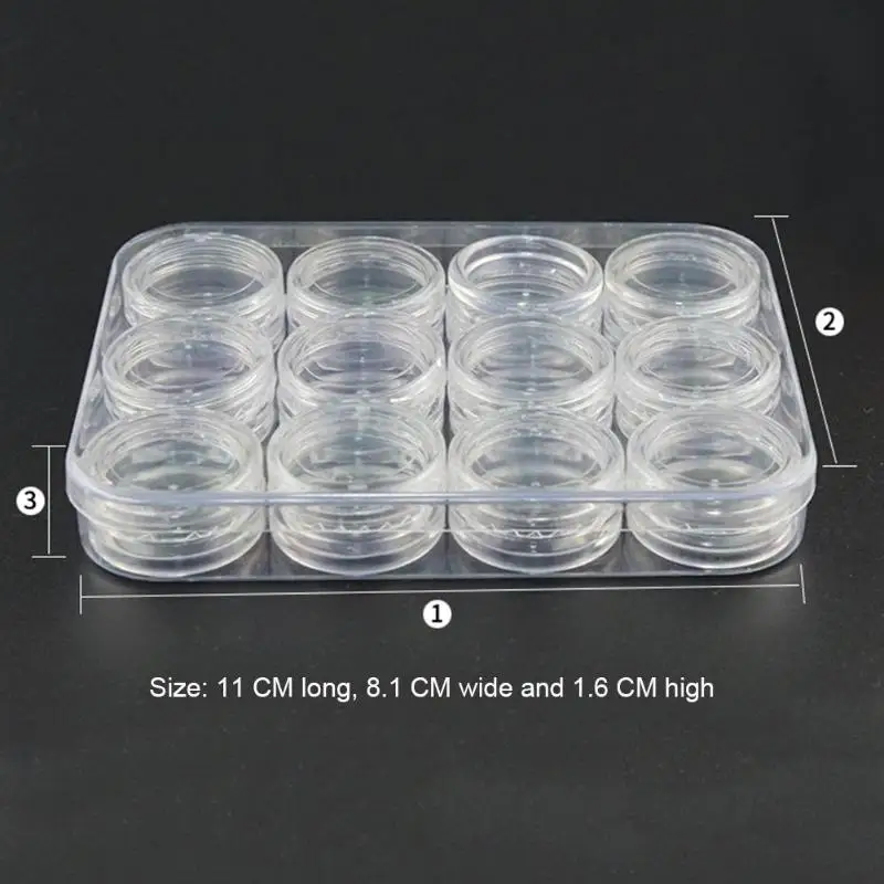 Стразы для дизайна ногтей инструмент ювелирных изделий бусины дисплей коробка