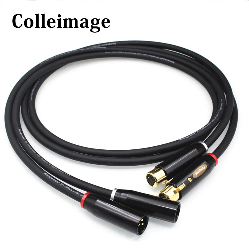 Colleimage Y 8 Hifi XLR кабель чистый 7N OCC посеребренный аудио с верхним классом