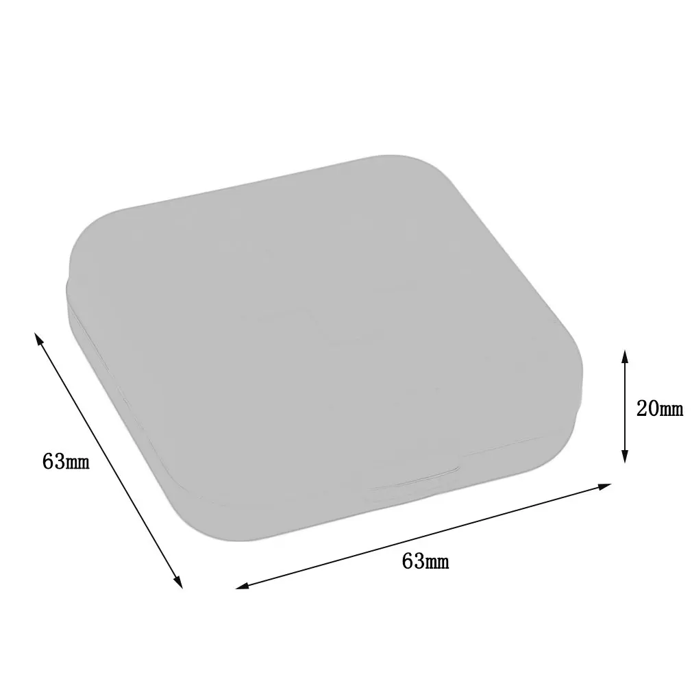 

1 PCs Folding Vitamin Medicine Drug Pill Box Makeup Storage Case Container 4 Slot Case Storage Hot Selling Aluminum Pill Box