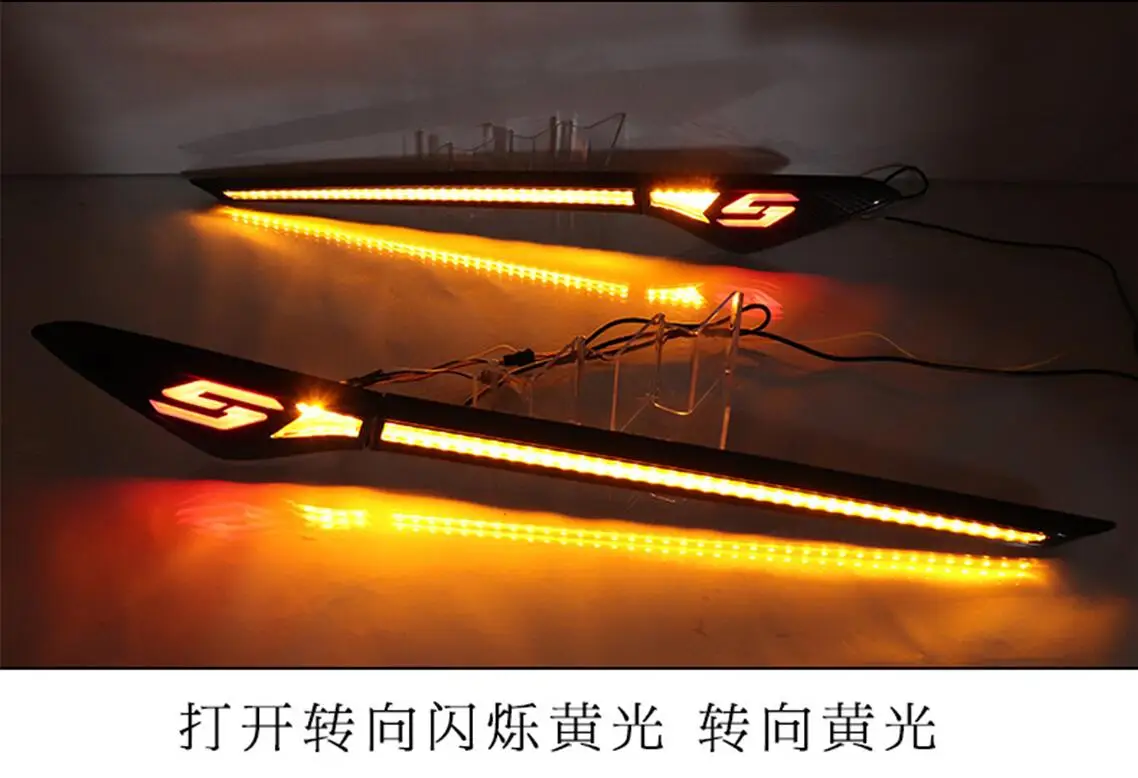 Автомобильный бампер головной свет ChangAn cs75 plus дневсветильник 2020 ~ 2023y DRL