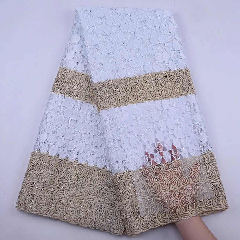 Новое поступление африканская кружевная ткань из гипюра 2020 Высококачественная