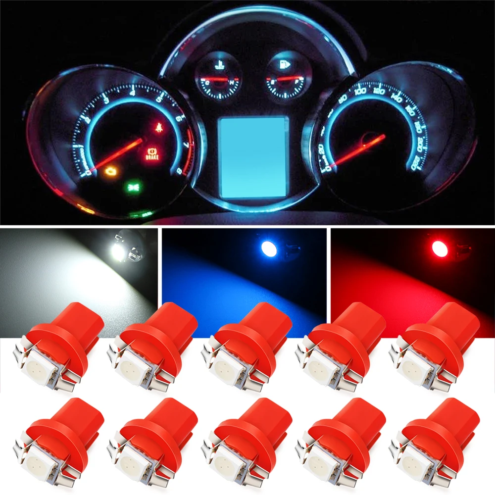10 шт. светодиодный светильник автомобильных датчик Скорость Dash лампы для Chevy