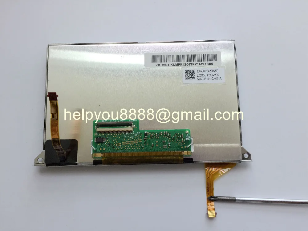 Специальное предложение! 100% Оригинальный Новый 5 дюймовый ЖК дисплей LQ050T5DW02 с