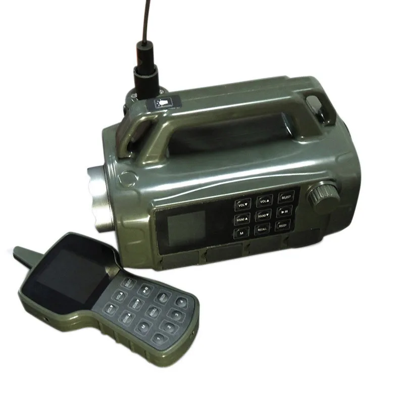 

Охотничий Mp3 звонок для птиц 50 Вт 400 звуков новый двойной динамик двусторонний пульт дистанционного управления для птиц для охоты