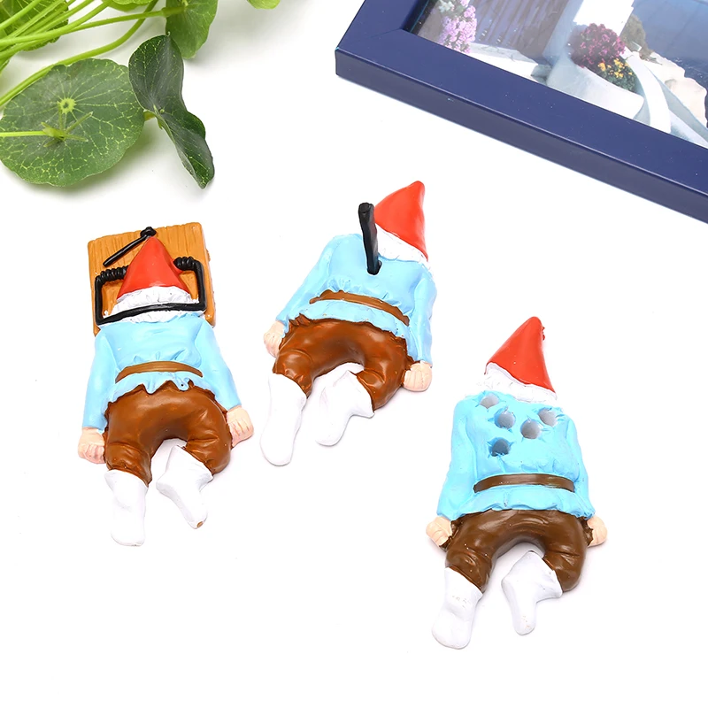 

Новинка, Лидер продаж, креативные садовые статуи гнома зомби, уличные садовые карликовые украшения, карликовые забавные садовые скульптуры...