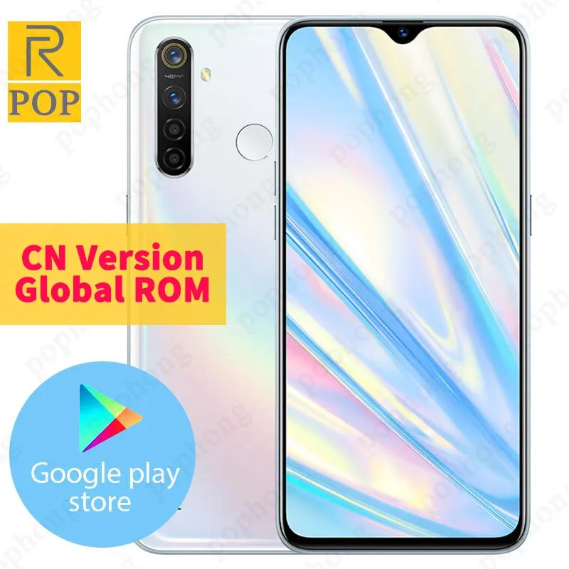 Глобальная прошивка поддержка Realme Q мобильный телефон 6 3 дюймов Snapdragon 712 Octa Core 8GB