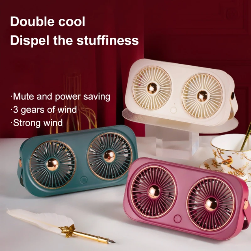 

Durable nice good 100% brand new household products 100% Brand Fan Cross-border Desktop Air Conditioning Cold Fan - Rouge Red