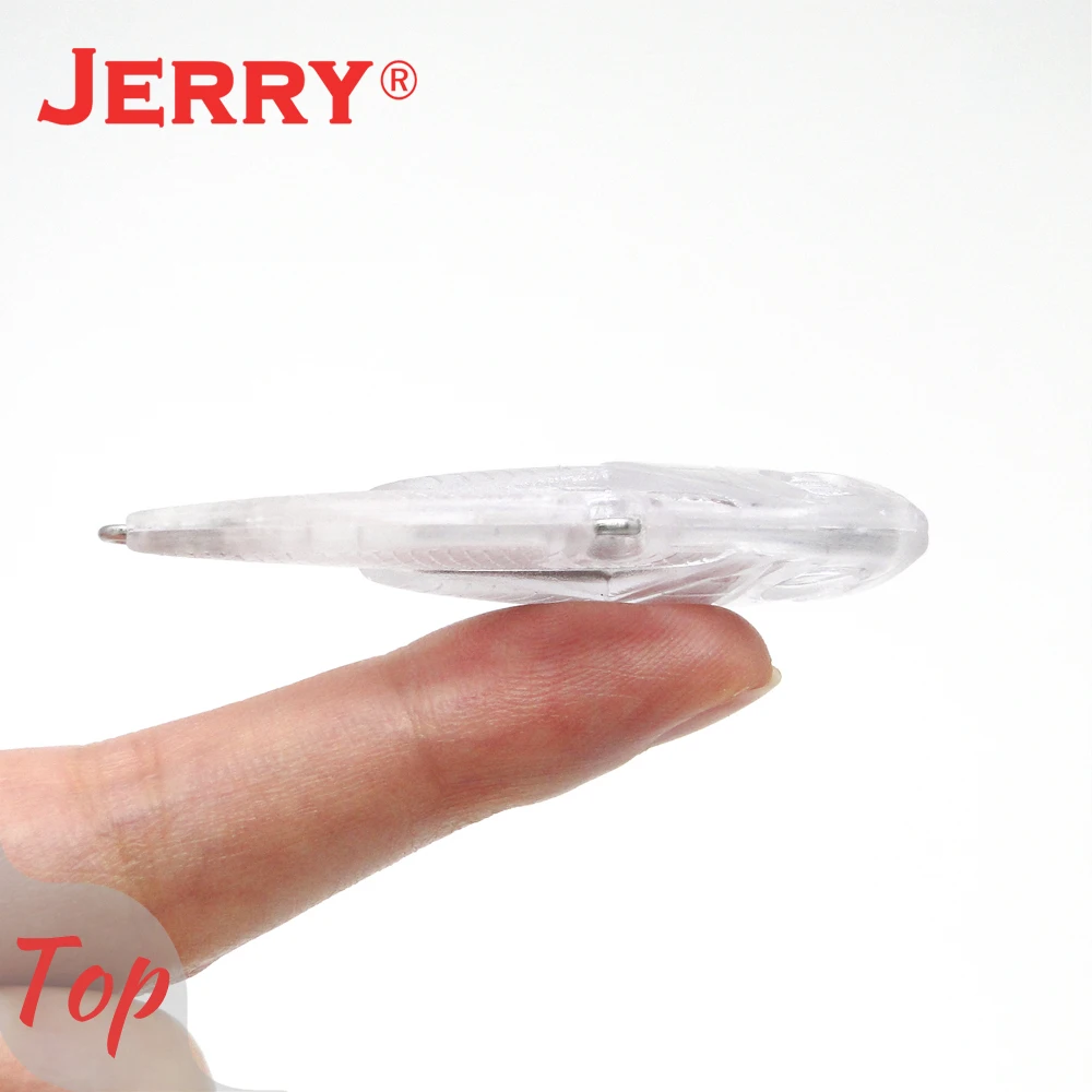Jerry Quiver 10 шт. 50 мм сделай сам Неокрашенная искусственная кожа Вибрирующая
