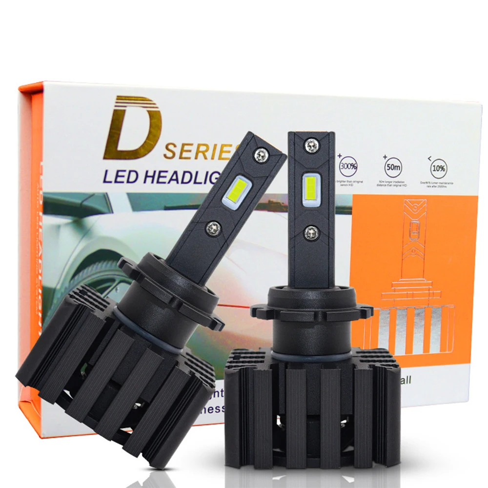 

D series led car headlight d1 d2 d3 d4 car HID xenon lamp 12000Lm 6000K 80W DC9-36V