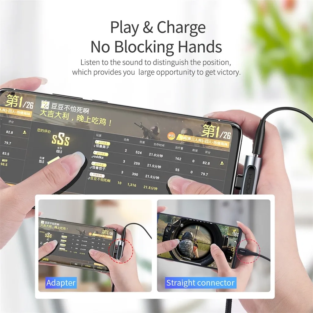 Ouhaobin USB Type C To 3.5mm Earphone Jack Adapter 2 In 1 Music Port to 3.5 AUX charging adapter for phone | Мобильные телефоны и