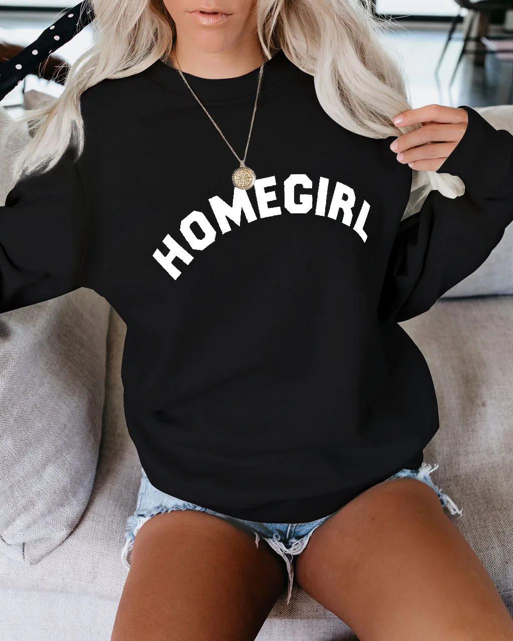 Homegirl Printed 2022 New Design Hot Sale Hoodies Sweatshirts Women Casual Kawaii Harajuku Sweat Girls European Tops Korean