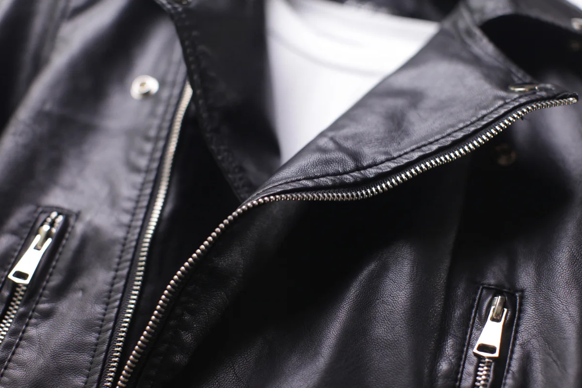 

2019 Spring Autumn Faux Leather Leather Jacket Moto and Biker Woman Coat Jacket Women Clothing