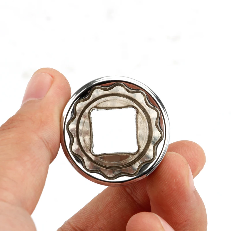 1 шт. 1/2 дюйма 12 точечный торцевой ключ с храповым механизмом 12pt квадратная