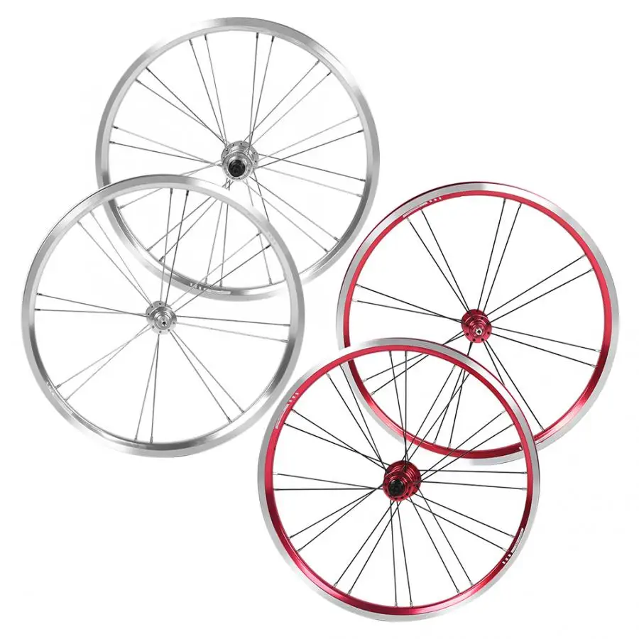 Комплект велосипедных колес сверхлегкий алюминиевый сплав спереди 2 сзади 4
