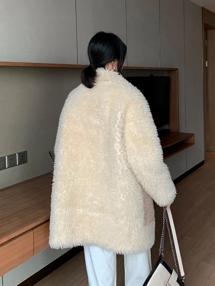 Осенне-зимнее пальто женская одежда 2020 корейское с натуральным мехом Женская