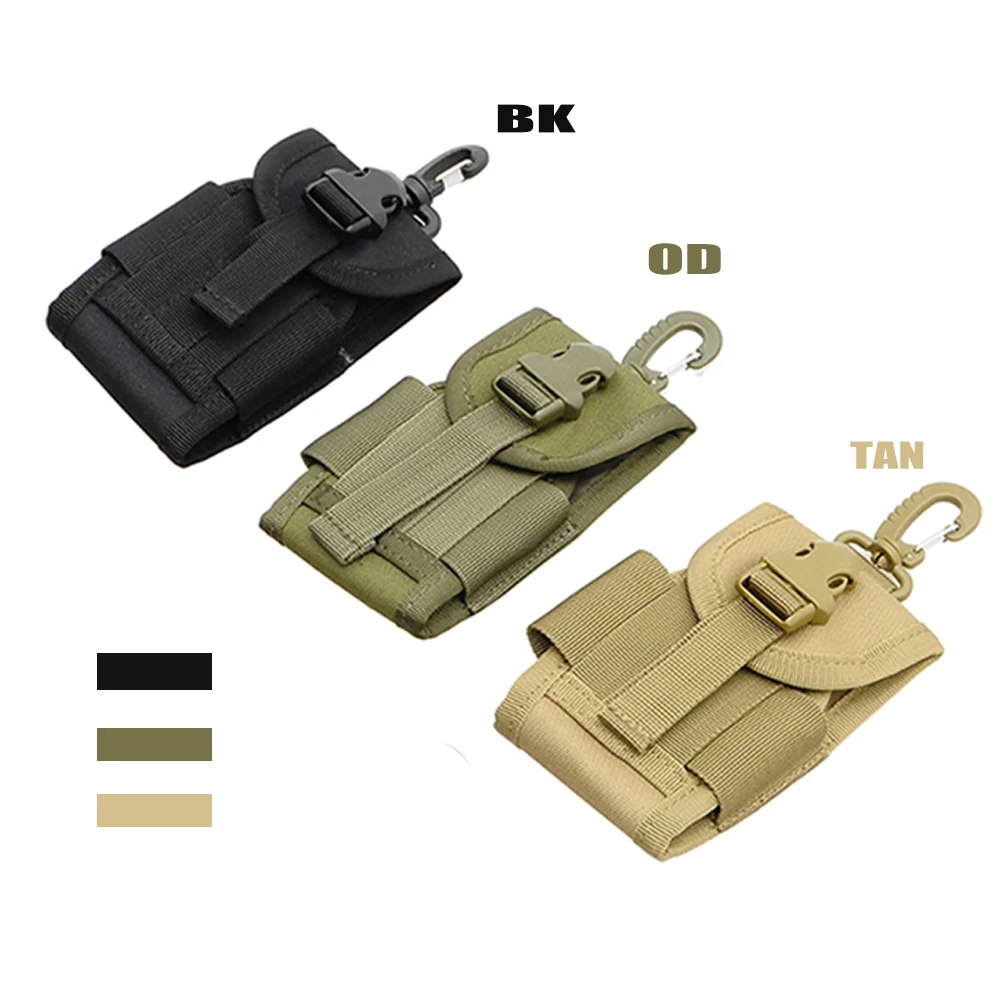 Тактический чехол для телефона MOLLE EDC Многофункциональный держатель для телефона чехол военный ремень поясная сумка карман сумки для наружного охоты кемпинга