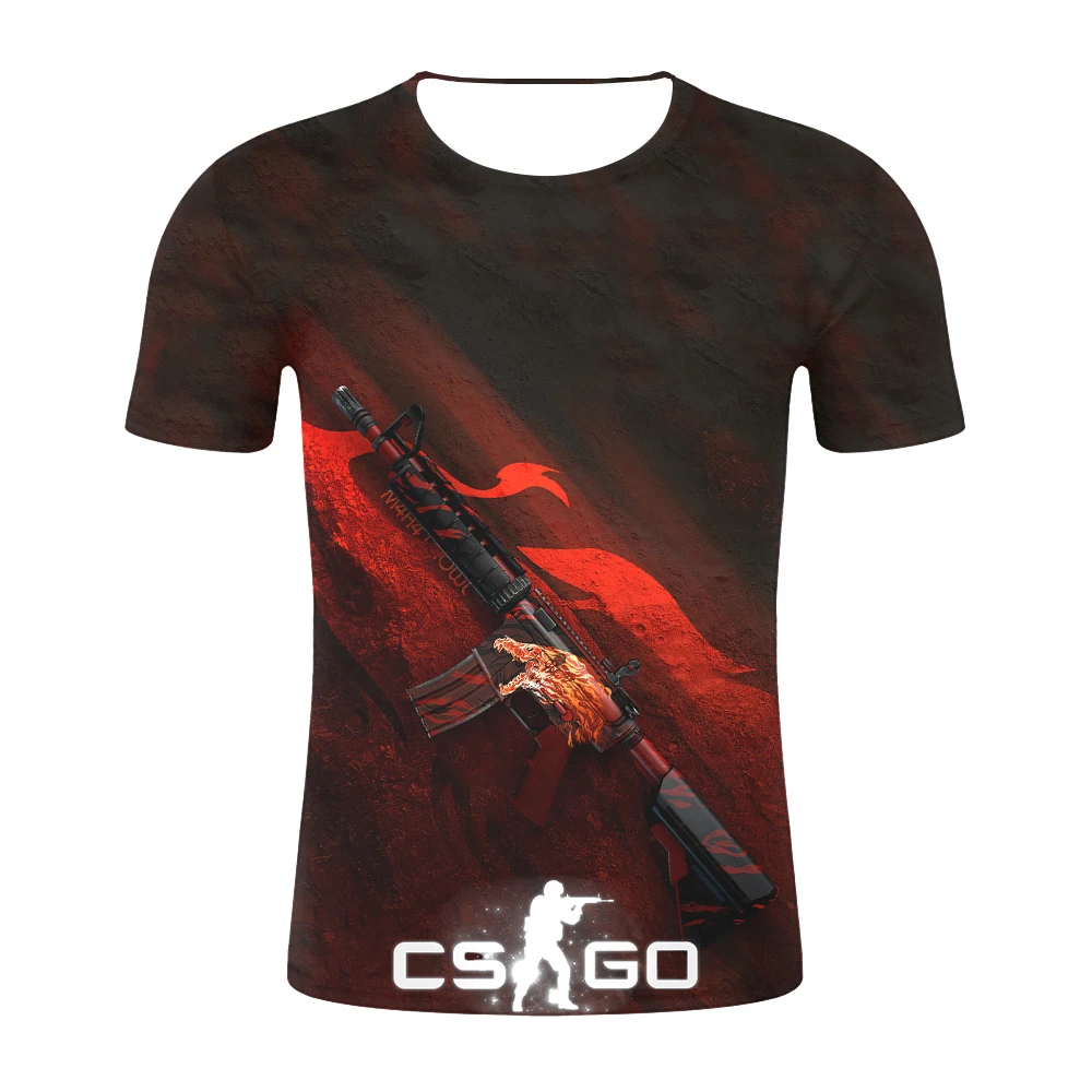 Новинка 2019! Футболка для геймеров &quotCounter Strike&quot &quotGlobal offension&quot &quotCS GO&quot &quotCSGO&quot 3D