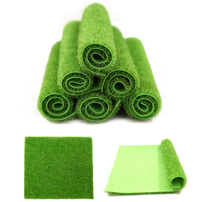 Искусственная трава Моховая лужайка ковер украшение из искусственной травы