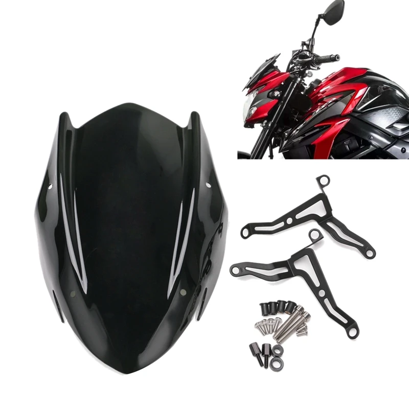 Для Suzuki GSX S750 GSXS750 GSXS 750 2017 2019 ветер Экран лобовое стекло Щит с кронштейном