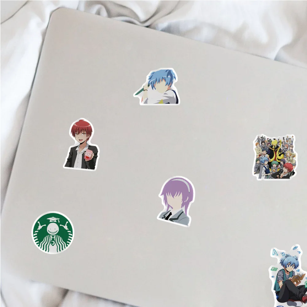 

10/30/50/100PCS Cartoon Anime Assassination Classroom Graffiti Sticker For Suitcase Bike Car PVC Sticker Kid Toy Boys Gift