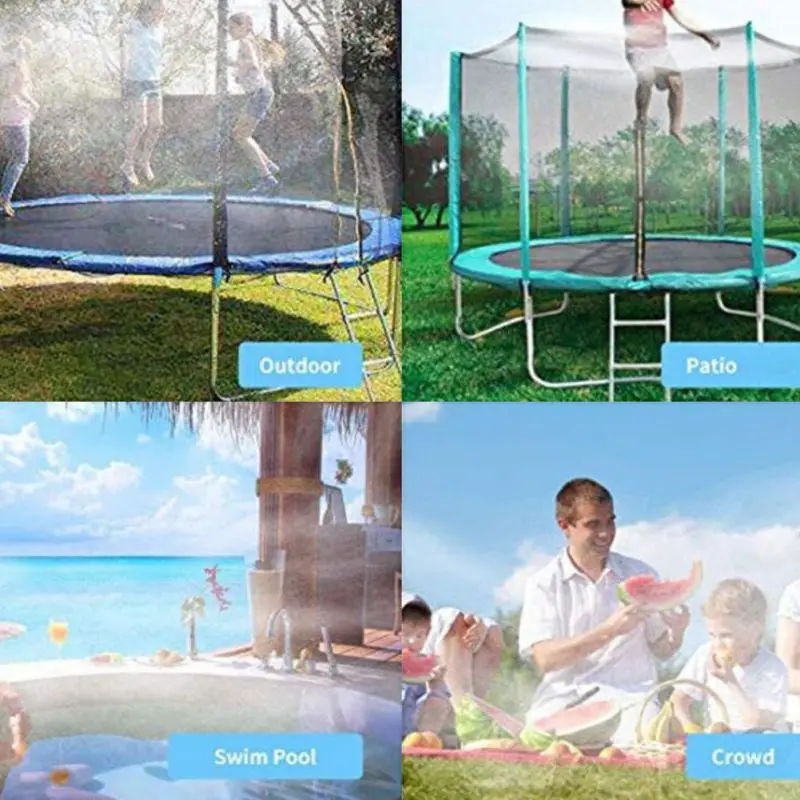 Уличный распылитель охлаждающий батут детский водный парк разбрызгиватель для