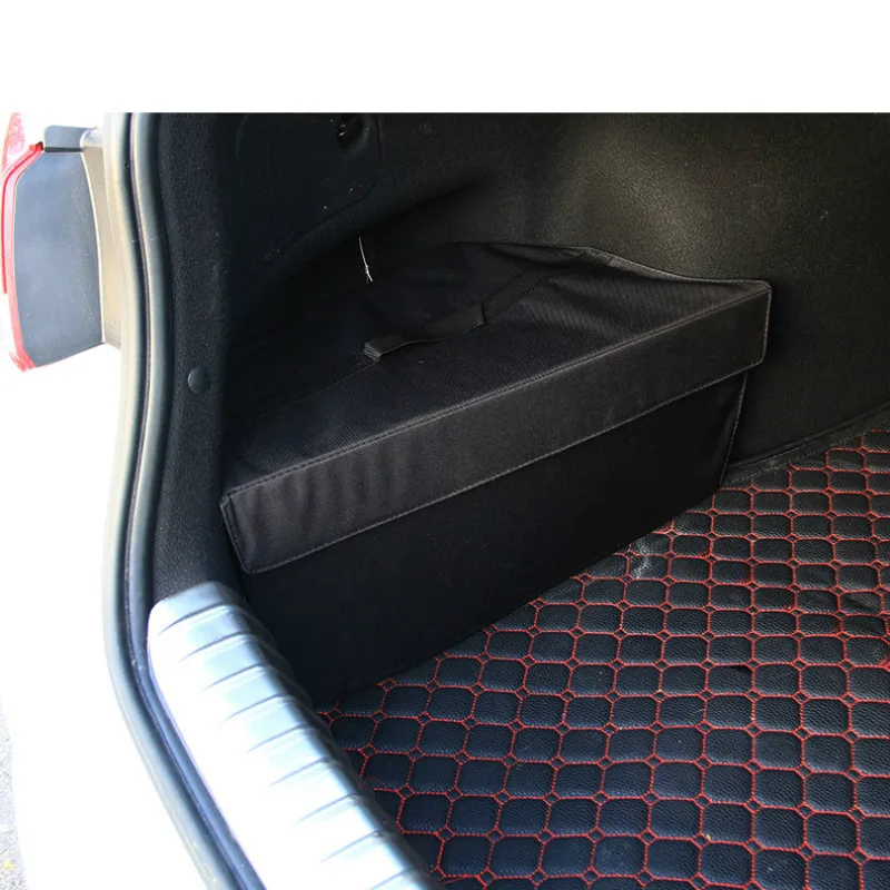 

Lsrtw2017 Canvas Car Trunk Storage Box for Kia K5 Optima 2016 2017 2018 2019 2020 Mouldings Accessories Cargo Side Plate