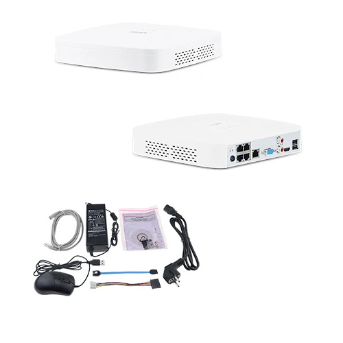 Сетевой видеорегистратор Dahua 4K 8MP POE NVR NVR4104 P 4KS2 NVR4108 8P 4CH 8CH H.265 + спортивная мини