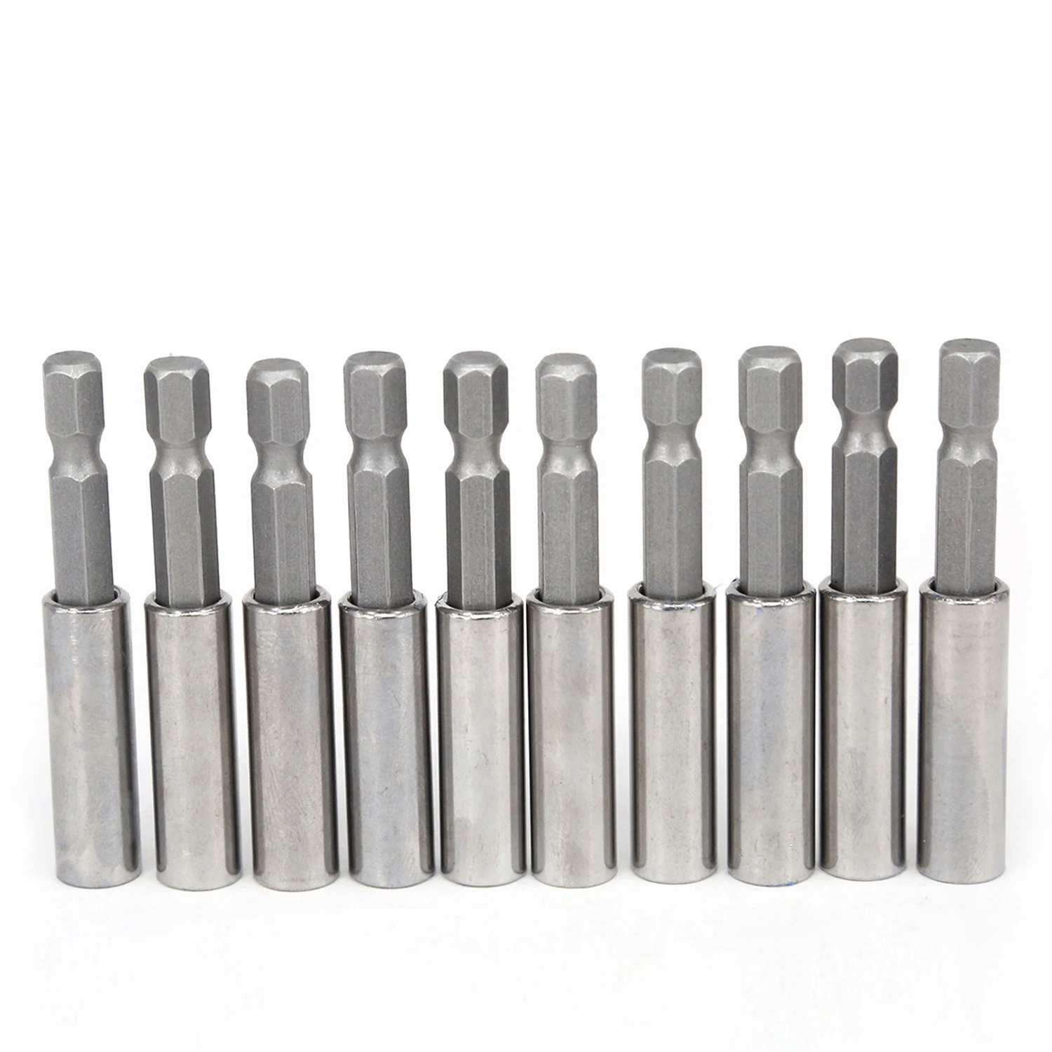 

10pcs 1/4 Inch Quick Change Hex Shank Drill Bit Holder Magnetic Extend Sockets High Quality Socket Drill Bit Holders Hand Tools