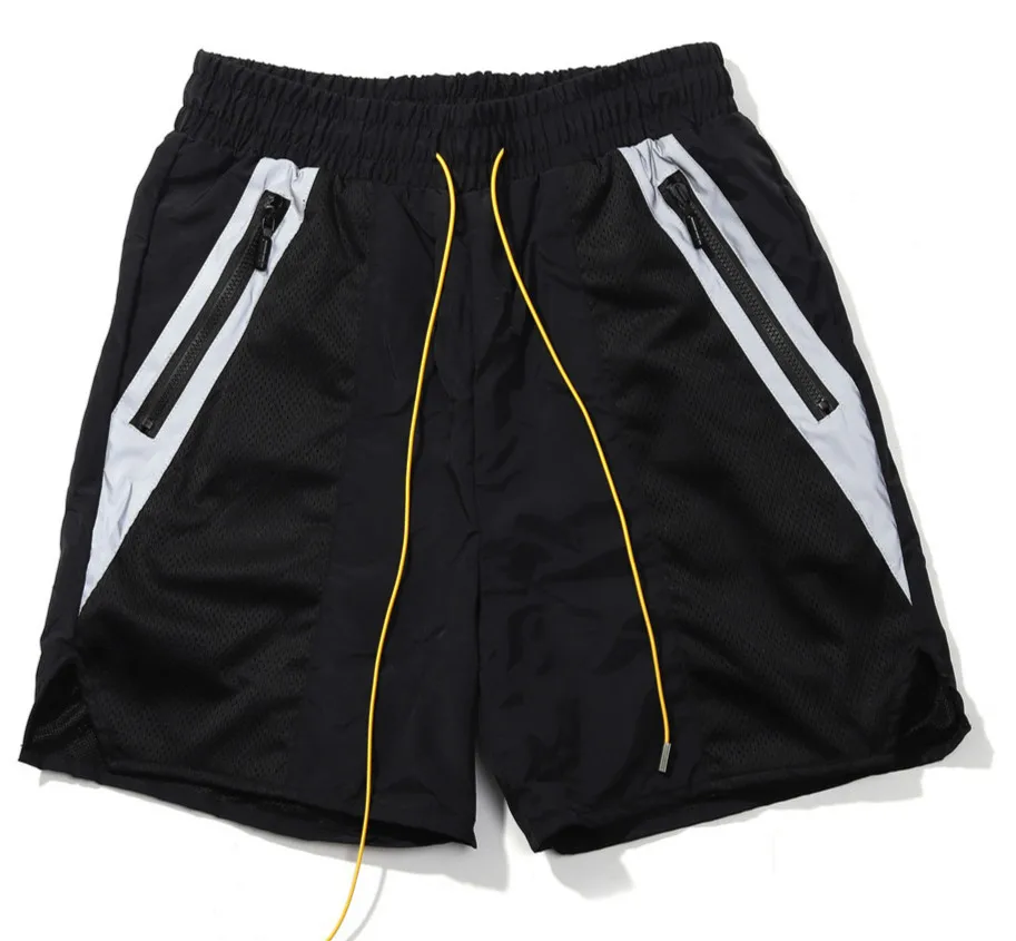 

Streetwear Rhude Shorts Loose Breechcloth Mesh Lining RHUDE Shorts Men Women Racing track Beach Shorts Nylon Rhude Shorts Unisex