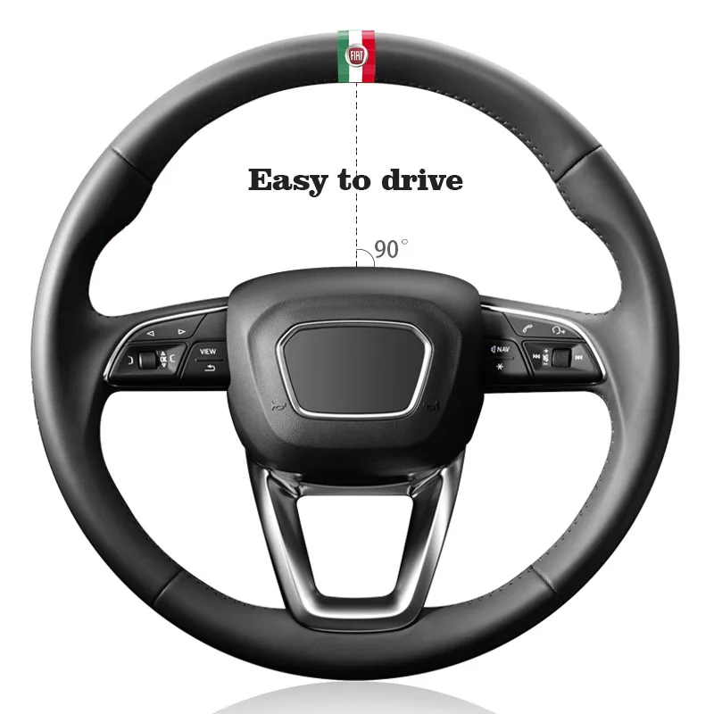 Наклейки на руль автомобиля Fiat 500 Abarth FR Punto Grande Croma Stilo Palio Bravo Doblo |