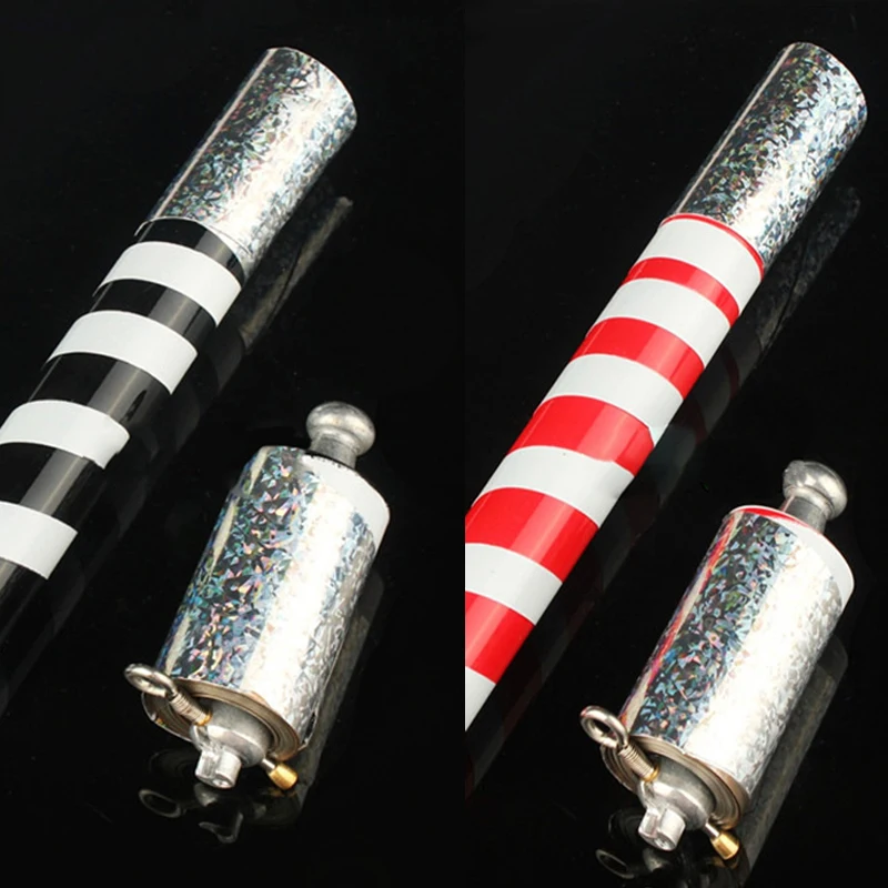 1 шт. 110 СМ Металлическая появляющаяся волшебная палочка для фокусов Зебра